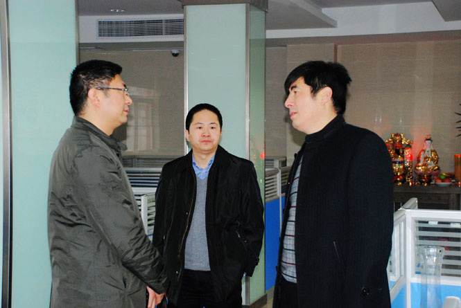 鹽城市經(jīng)信委、軟件園領(lǐng)導(dǎo)蒞臨鹽城思科檢查指導(dǎo)工作會(huì)議報(bào)道